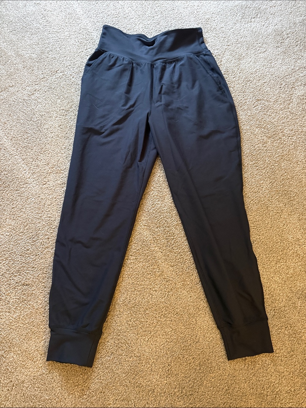 Old Navy Black Women's Jogger Track Pants